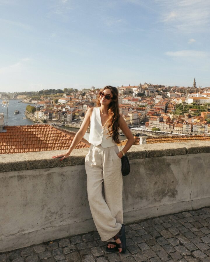 travel fashion girl portugal